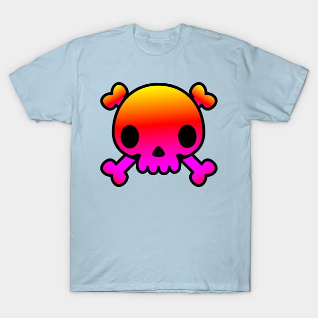 Skull (color) T-Shirt by Goodbye Doggie